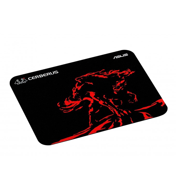 ASUS Cerberus Mat Mini Negru, Roşu Mouse pad pentru jocuri