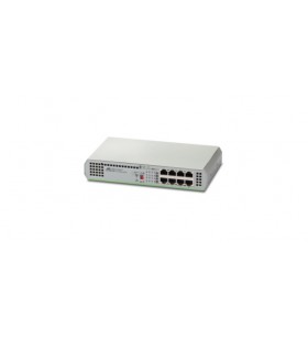 Allied Telesis AT-GS910/8-50 Fara management Gigabit Ethernet (10/100/1000) Gri