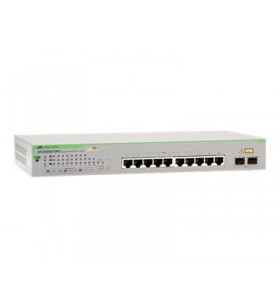 Allied Telesis AT-GS950/10PS-50 Gestionate Gigabit Ethernet (10/100/1000) Gri Power over Ethernet (PoE) Suport