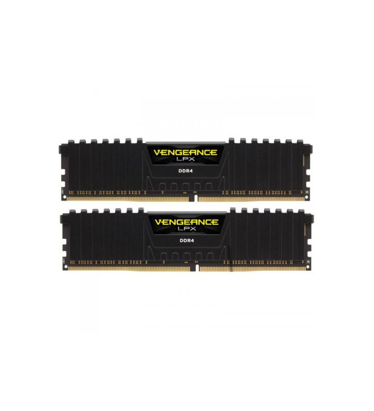 CORSAIR CMK16GX4M2A2666C16 Corsair Vengeance LPX DDR4 16GB (2x8GB) 2666MHz CL16 1.2V XMP 2.0 Black