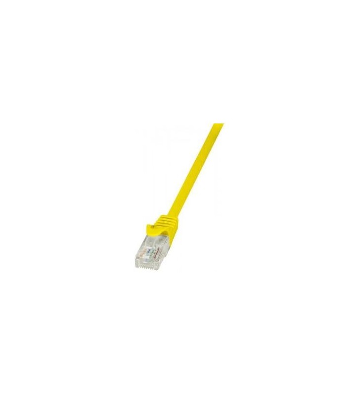 LOGILINK CP2027U LOGILINK - Cablu Patchcord CAT6 U/UTP EconLine 0,5m galben