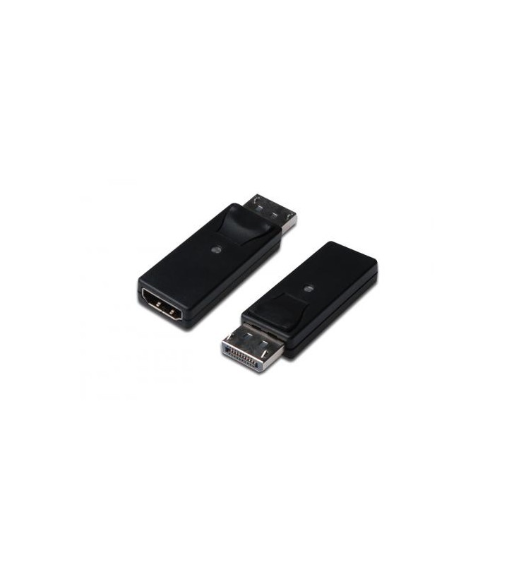 Adaptor ASSMANN Displayport Male - HDMI Female, Black