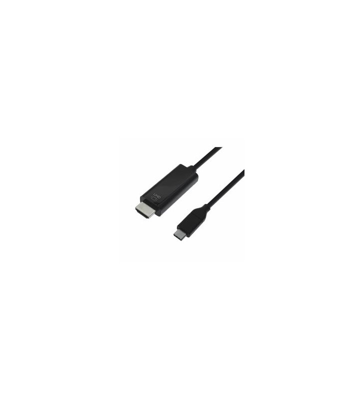 1M USBC - HDMI M/M 4K 60HZ/COPPER CONDUCTOR BLACK 18GBITS