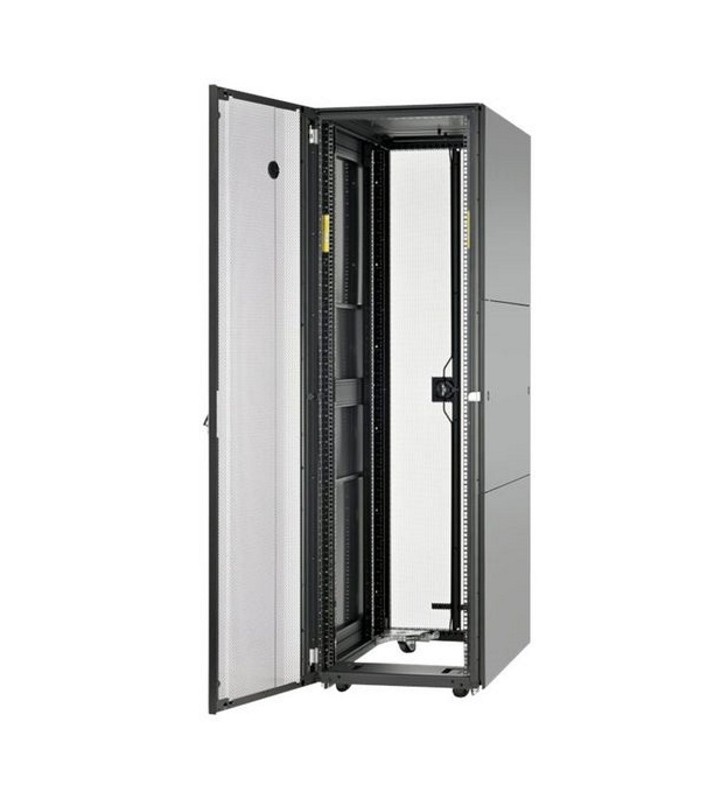 HPE G2 Rack Cabinet - 42U Wide for Server, PDU - Black - 3000.49 lb x Static/Stationary Weight Capacity - P9K07A