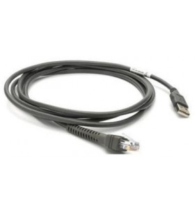 Zebra Shielded USB cable, type A