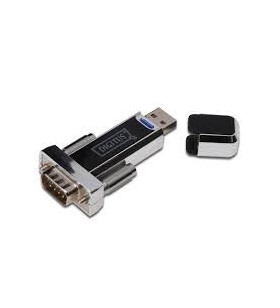 DIGITUS USB 11 TO SER CONV DSUB/9M INCL.USB A CABLE 80CM