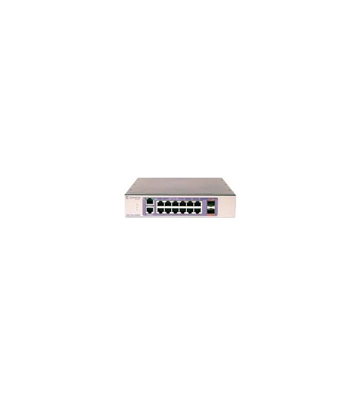 Extreme Networks Inc. ExtremeSwitching 220 Series 220-12p-10GE2 Switch - 12 Port - Managed - Rack-Mountable