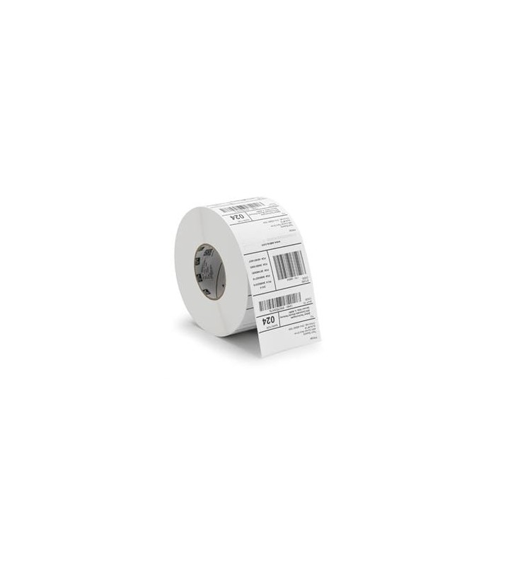 Label, Paper, 101.6x50.8mm Direct Thermal, Z-Select 2000D, Coated, Permanent Adhesive, 19mm Core, Perforation and Black Mark
