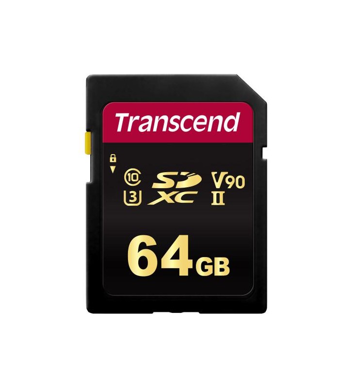 TRANSCEND TS64GSDC700S Transcend Memory card 64GB SDXC 700S CL10 UHS-II U3, R/W 285/180MB/s