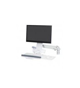 STYLEVIEW SIT-STAND COMBO ARM/BRIGHT WHITE TEXTURE