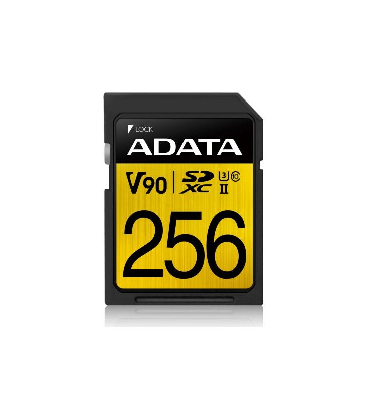 ADATA ASDX256GUII3CL10-C ADATA 256GB Premier ONE SDXC UHS-II U3 Class 10, R/W up to 275/155 MB/s