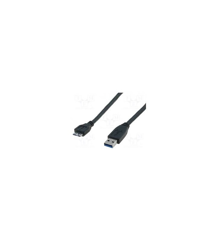 ASM AK-300116-018-S ASSMANN USB 3.0 SuperSpeed Connection Cable USB A M(plug)/microUSB B M(plug)1,8m