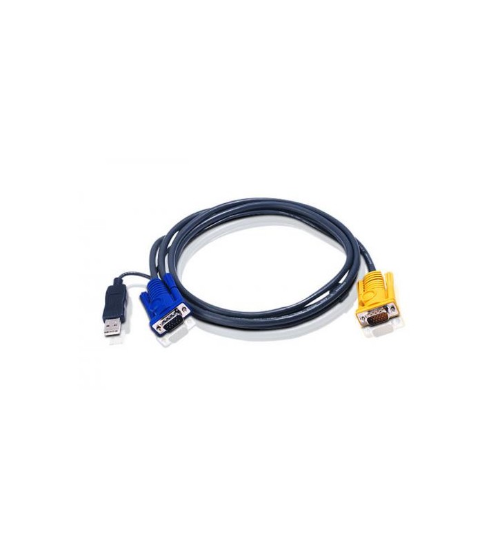 ATEN 2L-5202UP ATEN Cablu prelungire KVM (HD15-SVGA, USB, USB) - 2m