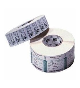 Label, Polyester, 57x32mm Thermal Transfer, Z-Ultimate 3000T White, Permanent Adhesive, 25mm Core