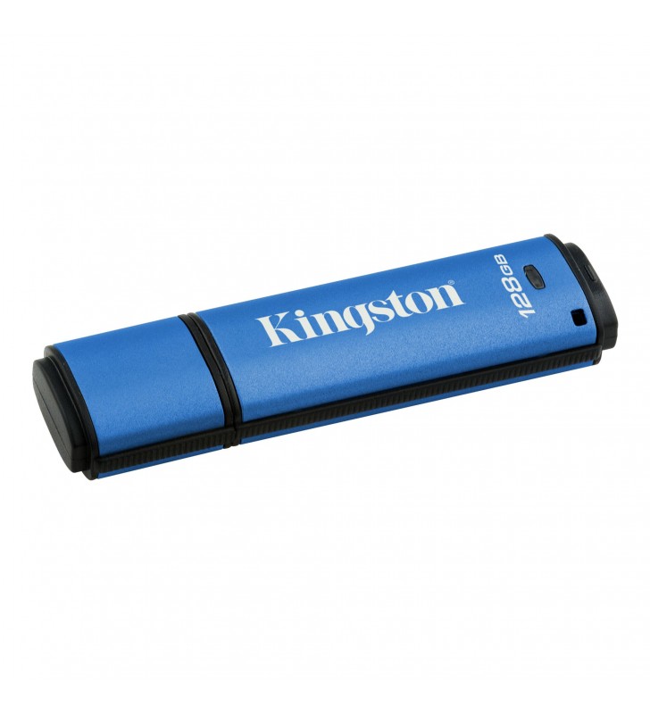 Kingston Technology DataTraveler DTVP30 memorii flash USB 128 Giga Bites USB Tip-A 3.2 Gen 2 (3.1 Gen 2) Albastru
