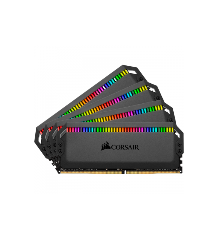 CORSAIR CMT32GX4M4Z3200C16 Corsair DOMINATOR PLATINUM RGB DDR4 32GB (4x8GB) 3200MHz CL16 1.35V Black