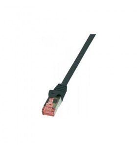 LOGILINK CQ2093S LOGILINK - Patchcord Cablu Cat.6 S/FTP PIMF PrimeLine 10m, negru