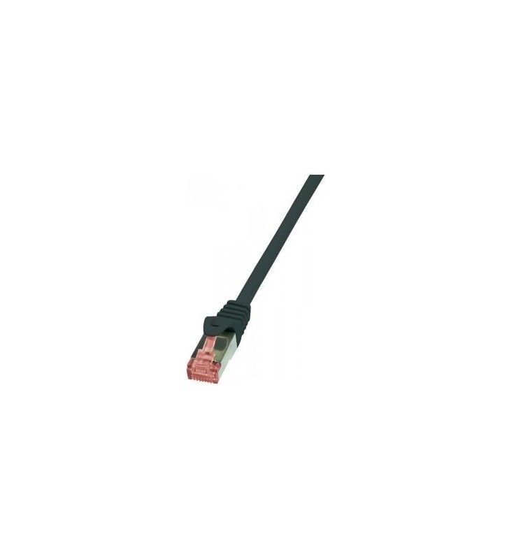 LOGILINK CQ2093S LOGILINK - Patchcord Cablu Cat.6 S/FTP PIMF PrimeLine 10m, negru
