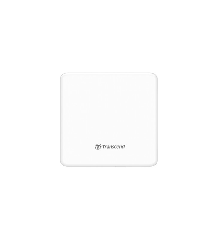 TRANSCEND TS8XDVDS-W Transcend Extra Slim Portable DVD Writer USB 2.0, White