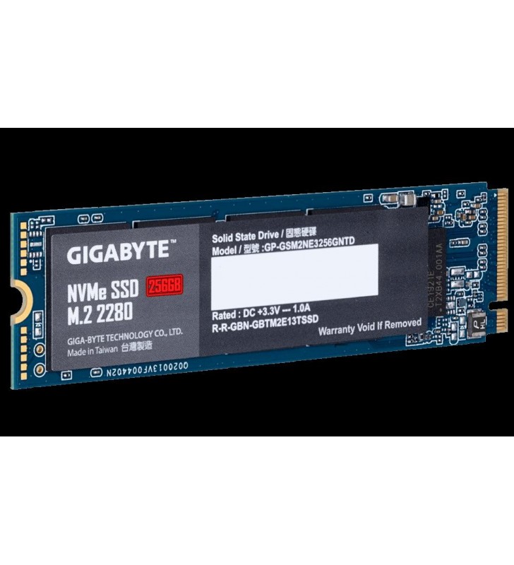 Gigabyte GP-GSM2NE3256GNTD unități SSD M.2 256 Giga Bites PCI Express 3.0 NVMe