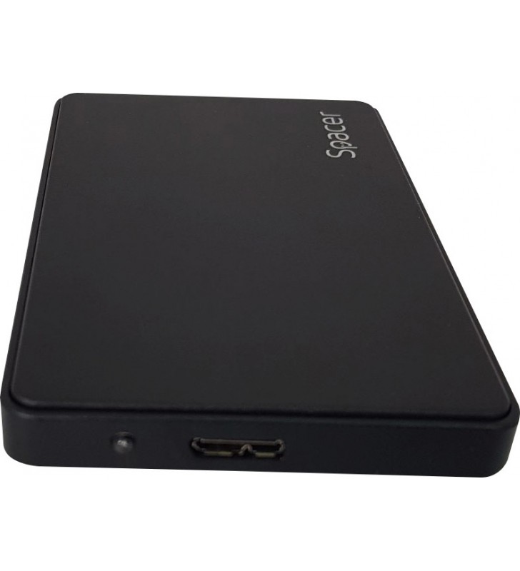 RACK EXTERN SPACER 2.5" HDD S-ATA to USB 3.0  Plastic, Negru,"SPR-25612"/45506249