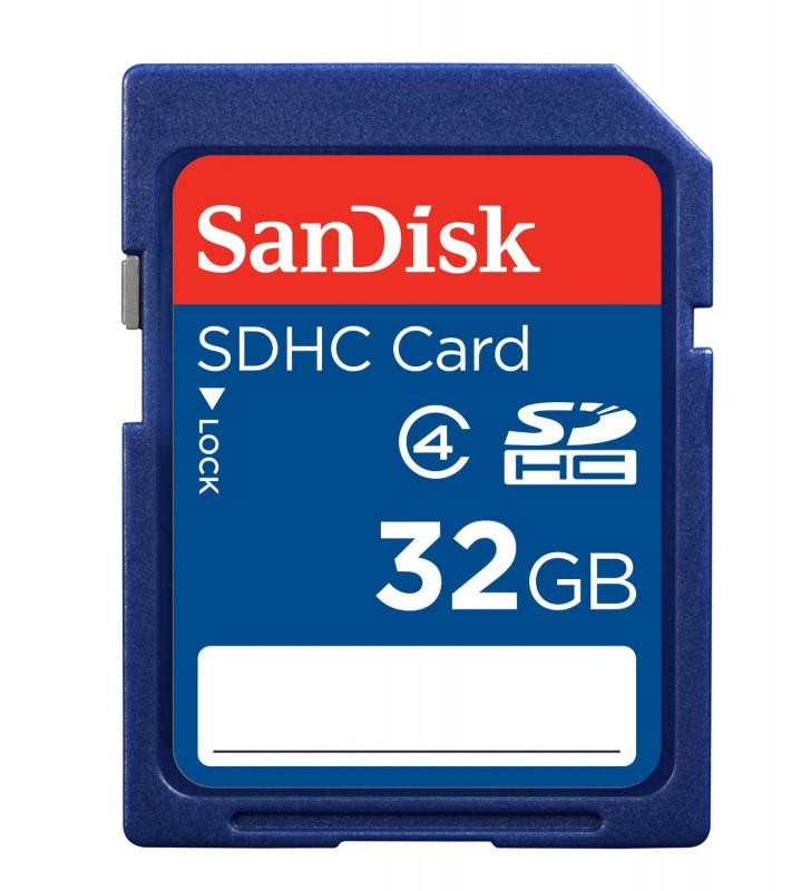 Memory Card SanDisk SDHC 32GB, Clasa 4