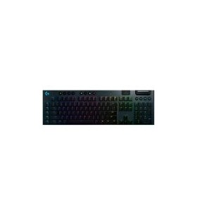 LOGITECH G915 TKL Tenkeyless LIGHTSPEED Wireless RGB Mechanical Gaming Keyboard - CARBON - US INT'L - 2.4GHZ/BT - INTNL - TACTIL