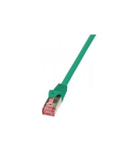 LOGILINK CQ2035S LOGILINK - Patchcord Cablu Cat.6 S/FTP PIMF PrimeLine 1,00m, verde