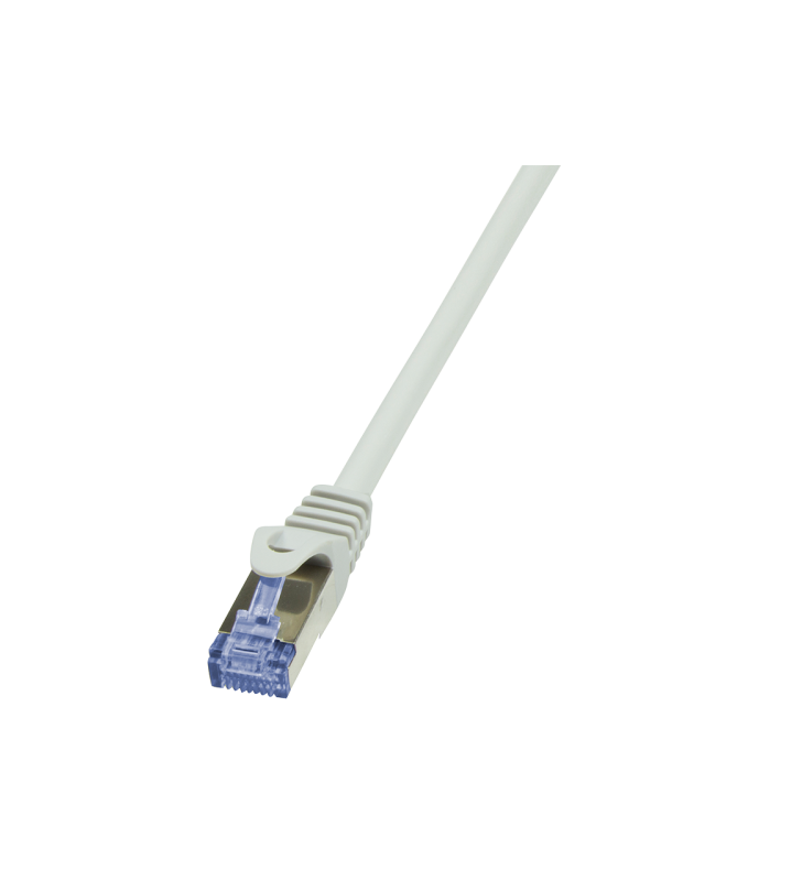 LOGILINK CQ3012S LOGILINK - Patchcord Cablu Cat.6A 10G S/FTP PIMF PrimeLine 0,25m gri