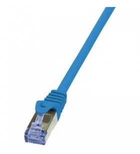 LOGILINK CQ3026S LOGILINK - Patch Cablu Cat.6A 10G S/FTP PIMF PrimeLine 0,50m albastru
