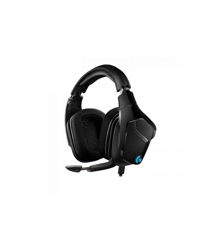 LOGITECH 981-000750 Logitech Gaming Headset G635 7.1 Surround Sound LightSync, USB, Black