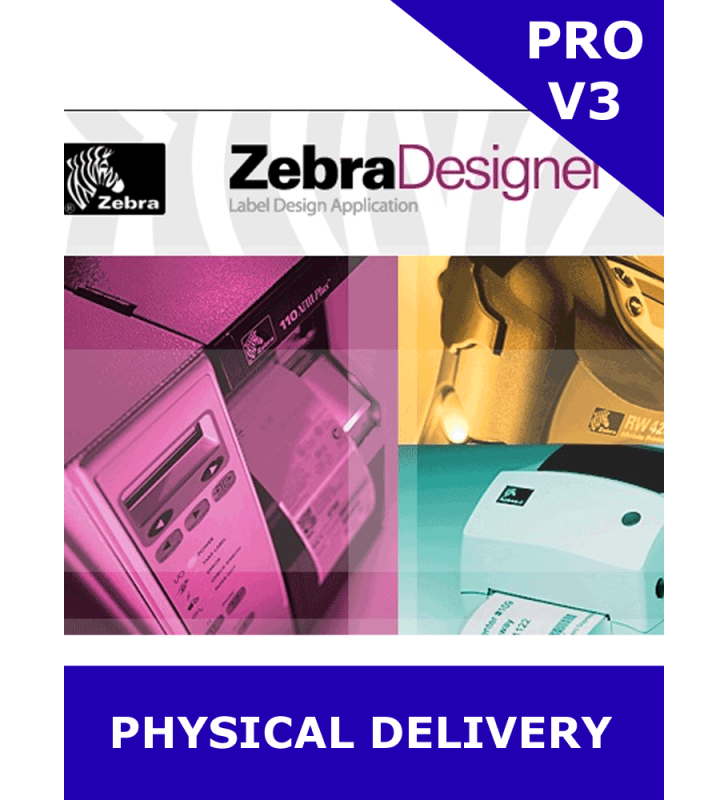 ZEBRA DESIGNER PRO 3/CARD DELIVERY IN