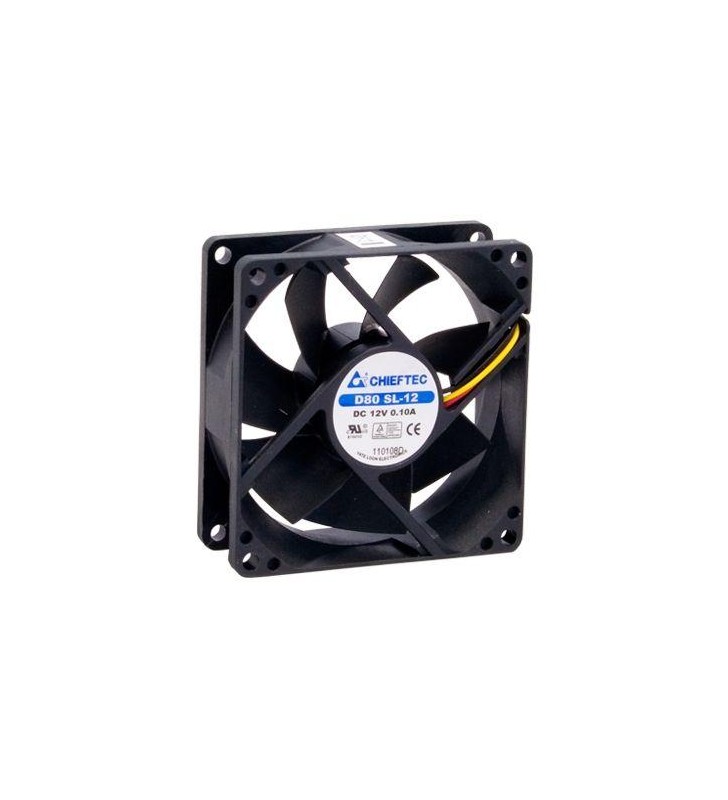 CHF AF-0825S Chieftec AF-0825S case fan - 80x80x25mm - 3/4pin connector