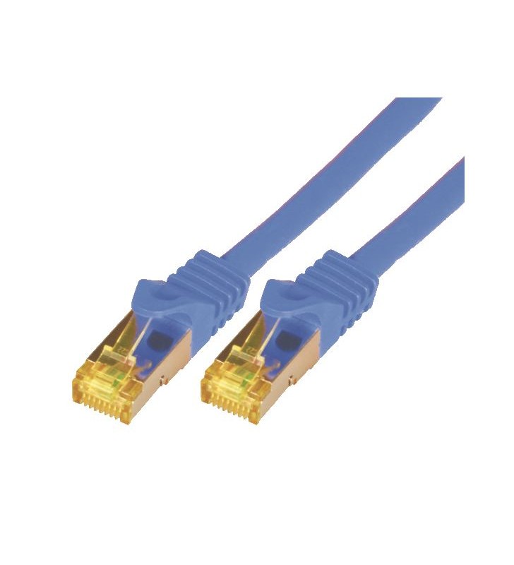 M-Cab 5m Cat7 networking cable S/FTP [S-STP] Blue
