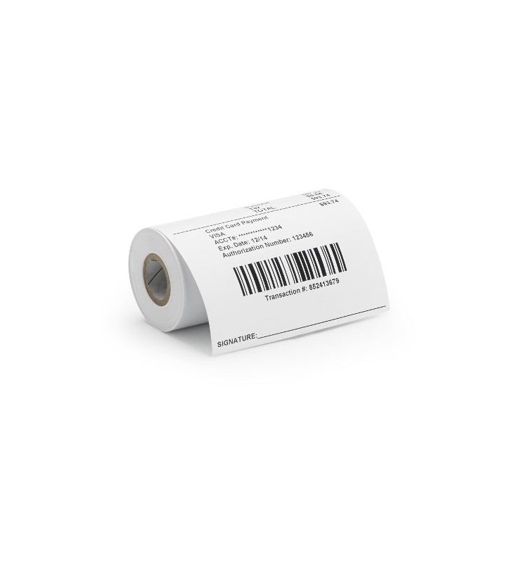 Receipt, Paper, 50mmx19m Direct Thermal, Z-Perform 1000D 80 Receipt, Uncoated, 19mm Core