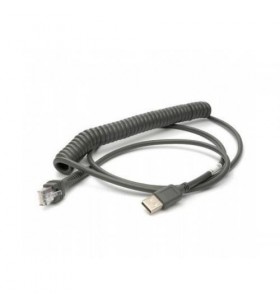 Cable, USB, Type A, Coiled, 9', CAB-424E