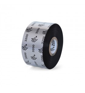 Wax/Resin Ribbon, 60mmx450m (2.36inx1476ft), 3200 High Performance, 25mm (1in) core, 6/box