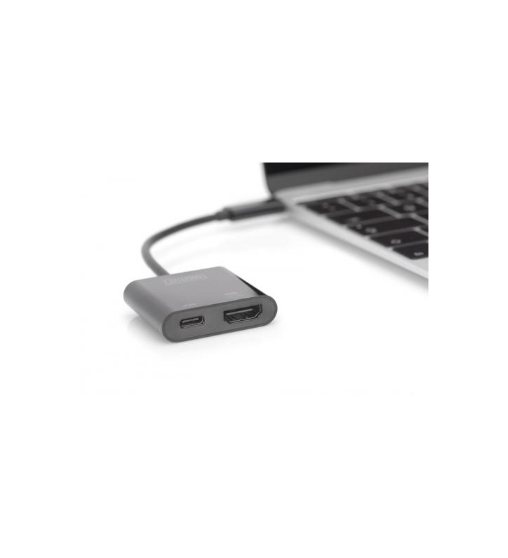 USB-C 4K HDMI GRAPHICS ADAPTER/4K/60HZ + USB C (PD)