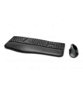 Kensington K75406DE tastaturi RF Wireless + USB QWERTZ Germană Negru