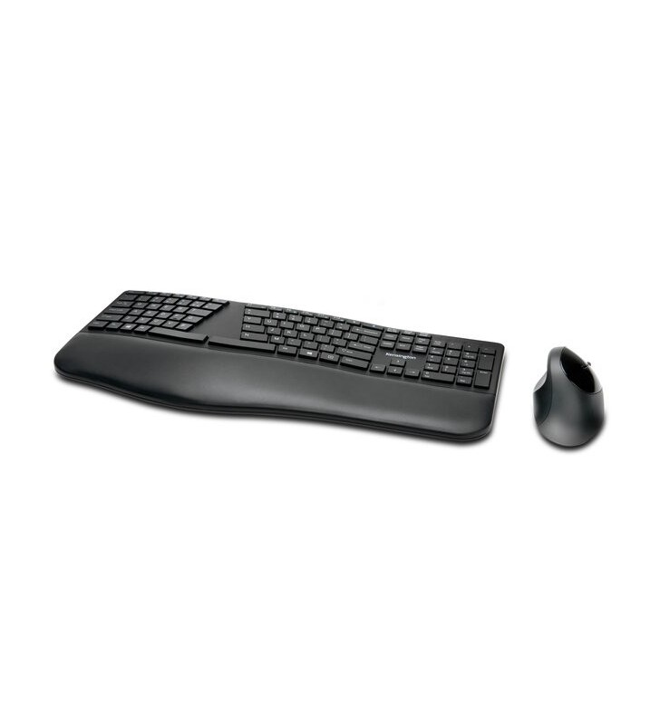 Kensington K75406DE tastaturi RF Wireless + USB QWERTZ Germană Negru