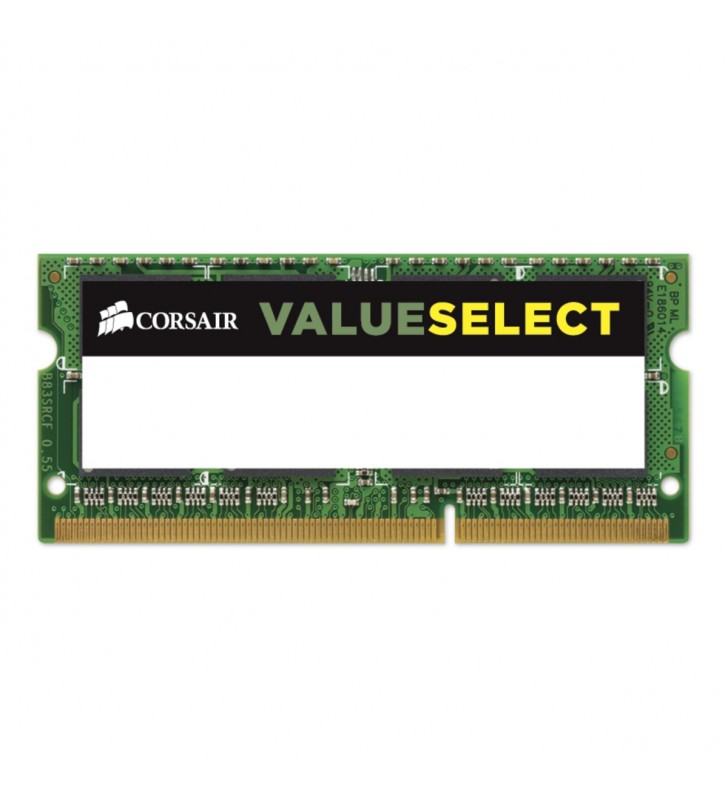 Memorie RAM SODIMM Corsair 8GB (2x4GB), DDR3L 1600MHz, CL11, 1.35V "CMSO8GX3M2C1600C11"