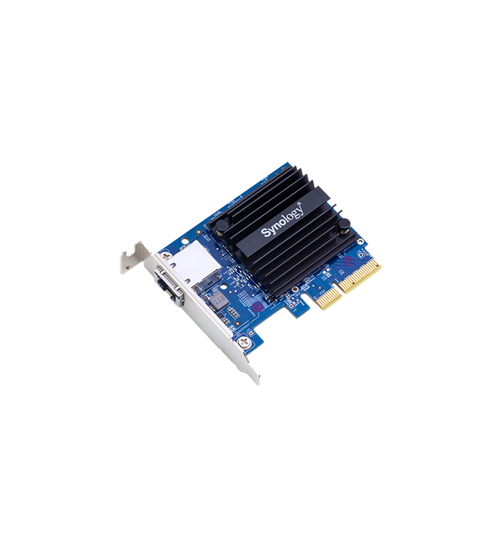 SYNOLOGY E10G18-T1 Single-port, high-speed 10GBASE-T/NBASE-T add-in card for Synology NAS servers