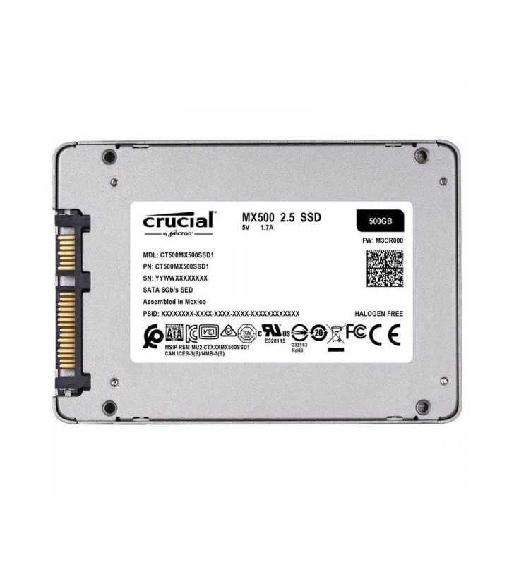 Crucial MX500 2.5 1TB SATA3 CT1000MX500SSD1