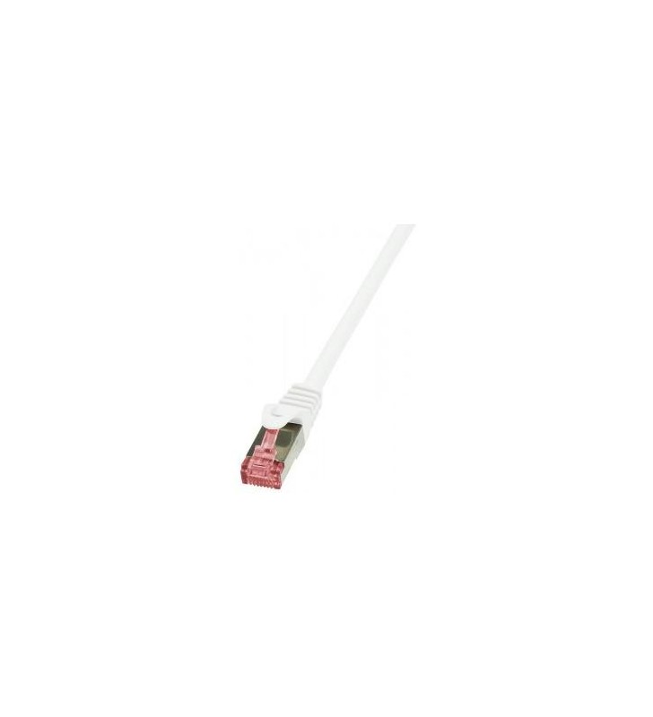 LOGILINK CQ2141S LOGILINK - Patchcord Cablu Cat.6 S/FTP PIMF PrimeLine 50m, alb
