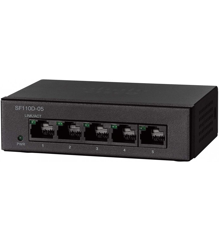 CISCO SF110D-05-EU Cisco SF110D-05 5-Port 10/100 Desktop Switch