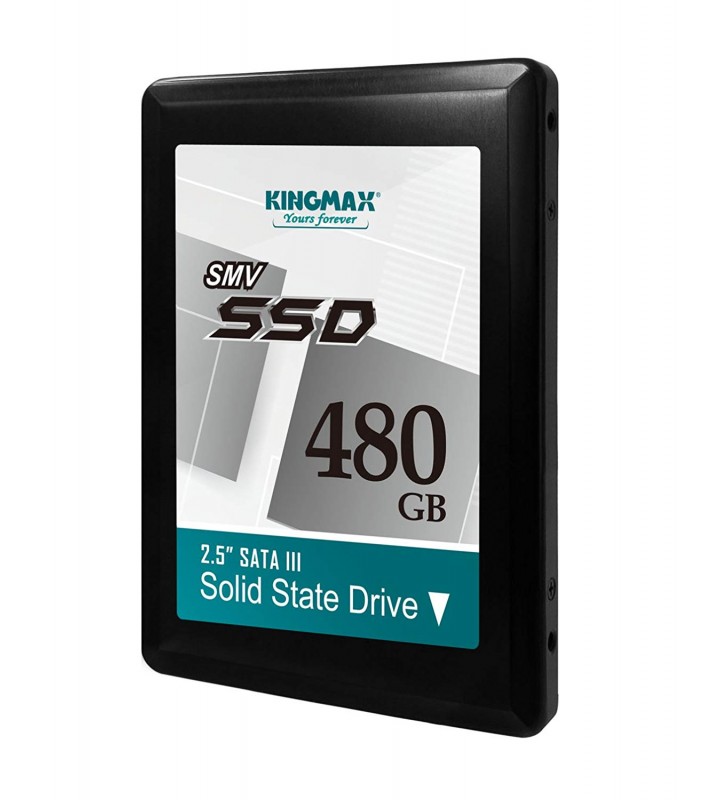 SSD KINGMAX 2.5" SATA3 480GB SMV32 3D TLC NAND R/W up to 500/480MB/s "KM480GSMV32"