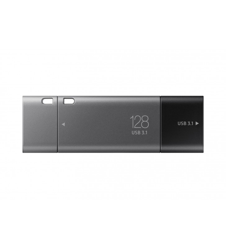 Samsung MUF-128DB memorii flash USB 128 Giga Bites USB Type-A / USB Type-C 3.2 Gen 1 (3.1 Gen 1) Negru, Argint
