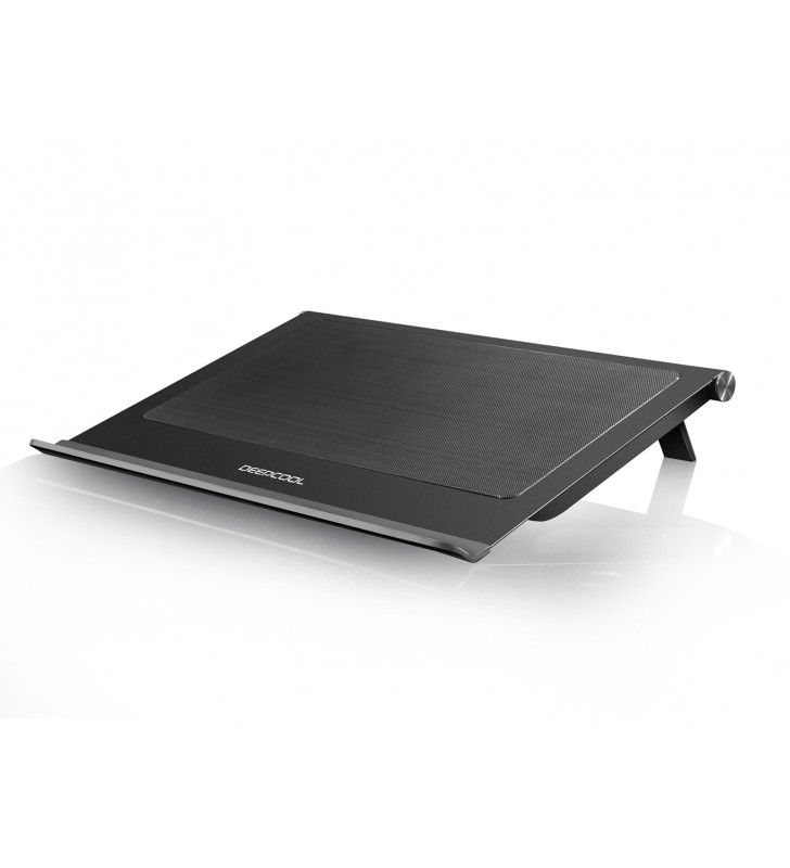 STAND DEEPCOOL notebook 17", sita metal &amp filtru praf lavabil, 2 x fan 14cm, 1 x port USB 3.0 pass-through, black, "N65"