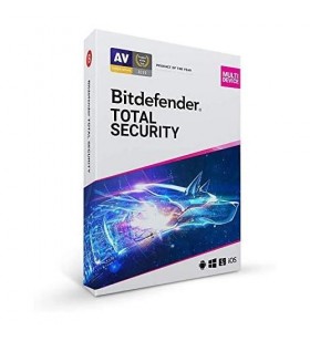 Bitdefender | TS03ZZCSN1203BEN | Total Security 2021 3-Devices 1 Year