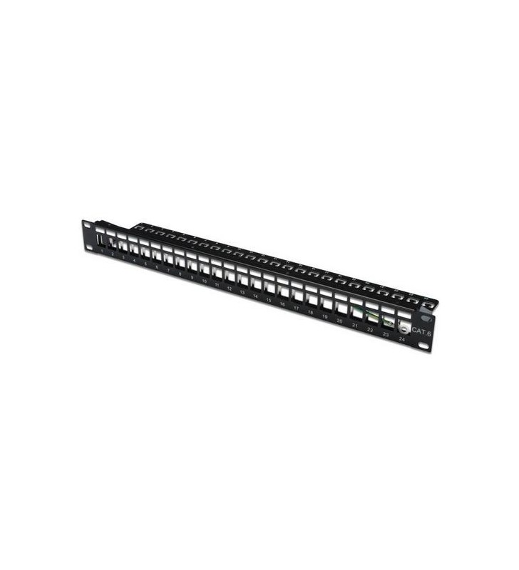 DIGITUS MO PATCH PANEL 24-P/SHIELDED RACK MOUNT